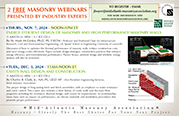 Free Masonry Webinars Presented By Industry Experts