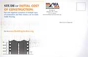 Study of Initial Cost of Construction - Multi-Residential Structures