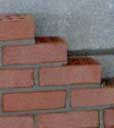 concrete block and brick